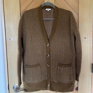 Madewell | Over-sized | Wool Blend | Cardigan Sweater | Women's Medium | Olive